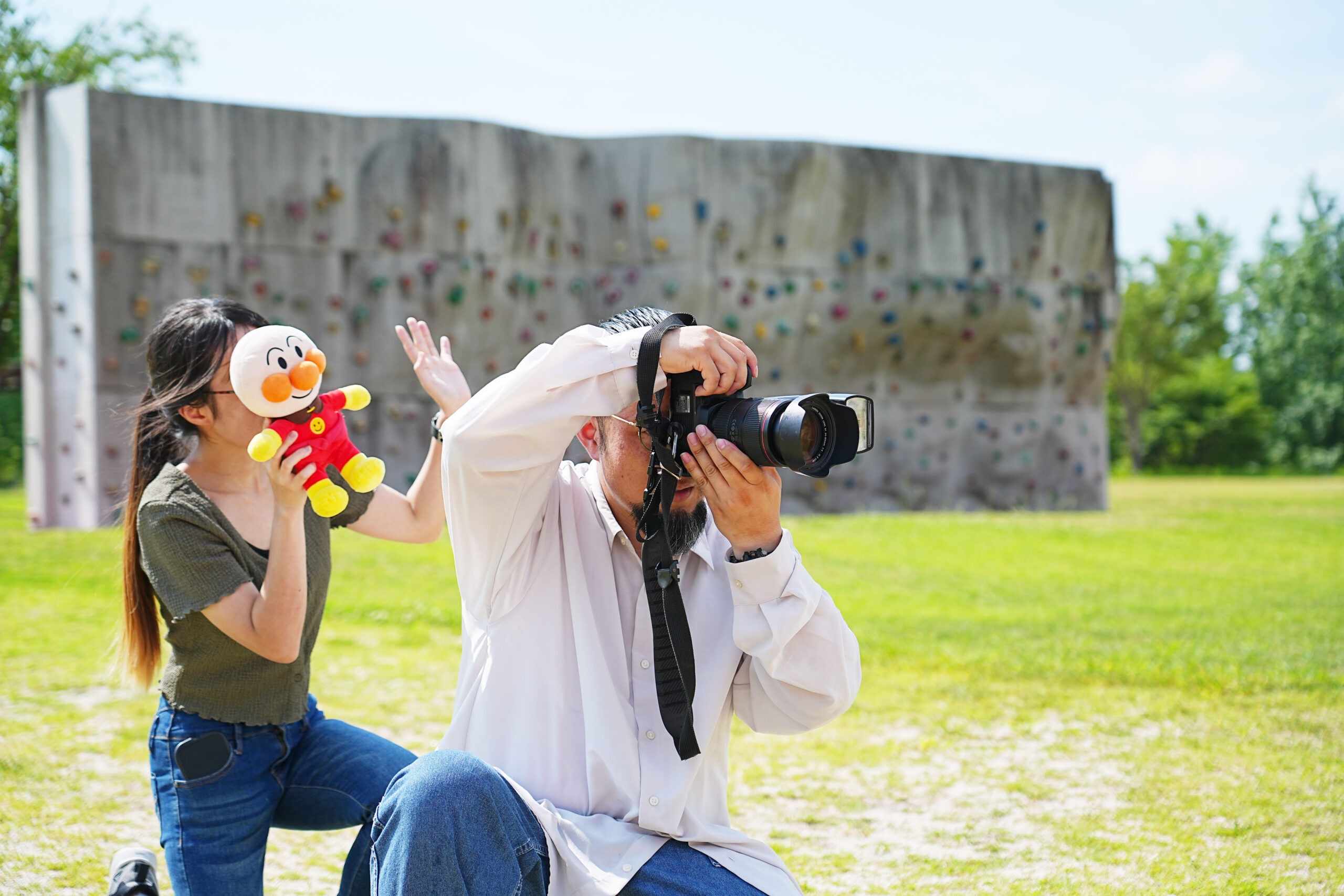 2名体制で撮影をしっかりサポート